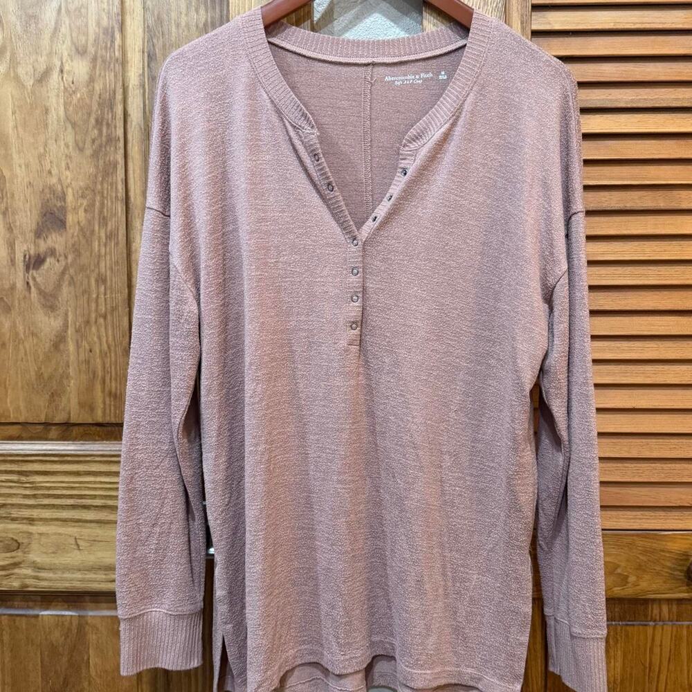 Abercrombie & Fitch Soft A&F Cozy long sleeve top